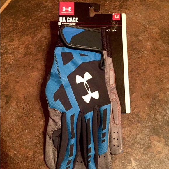 under armour padded batting gloves